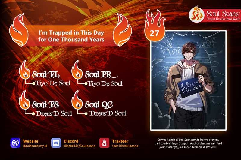 Komik I’m Trapped in This Day for One Thousand Years - Chapter 27