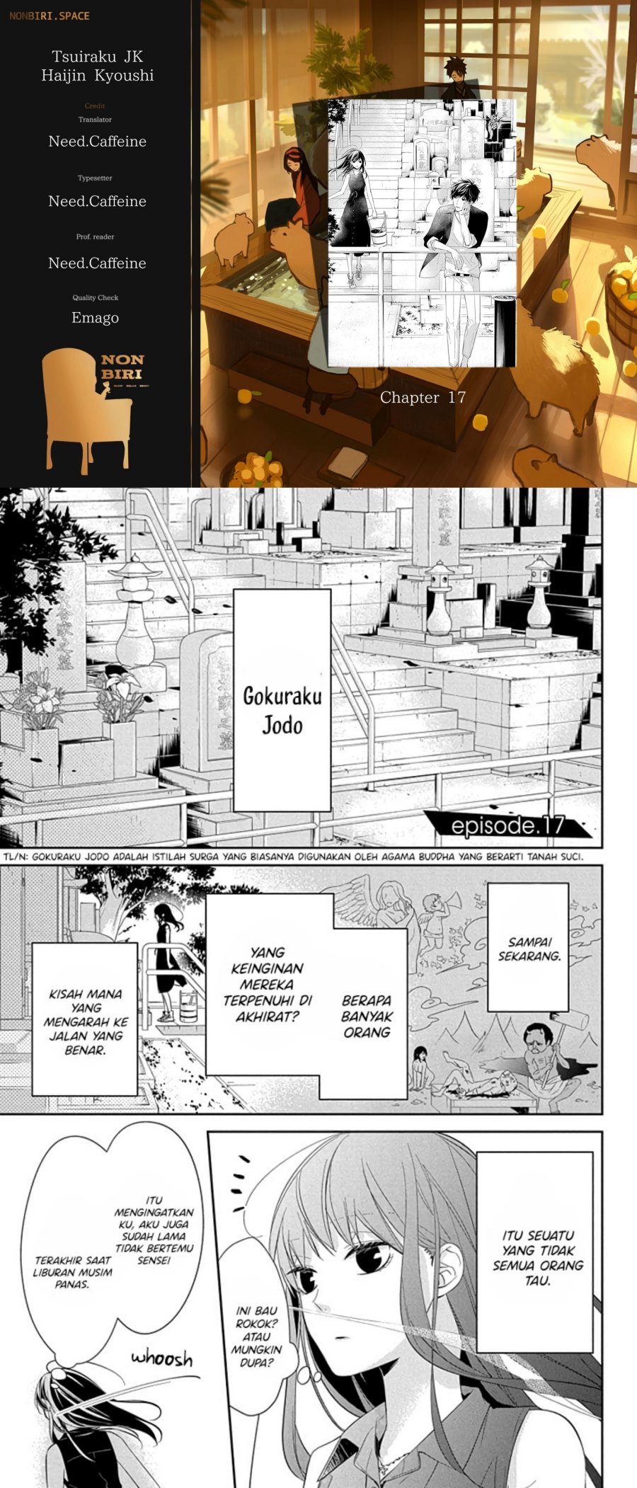 Komik Tsuiraku JK to Haijin Kyoushi - Chapter 17