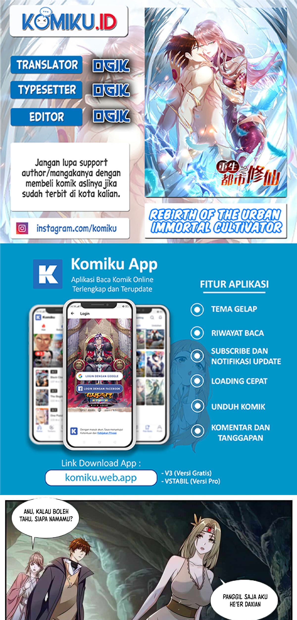 Komik Rebirth Of The Urban Immortal Cultivator - Chapter 893