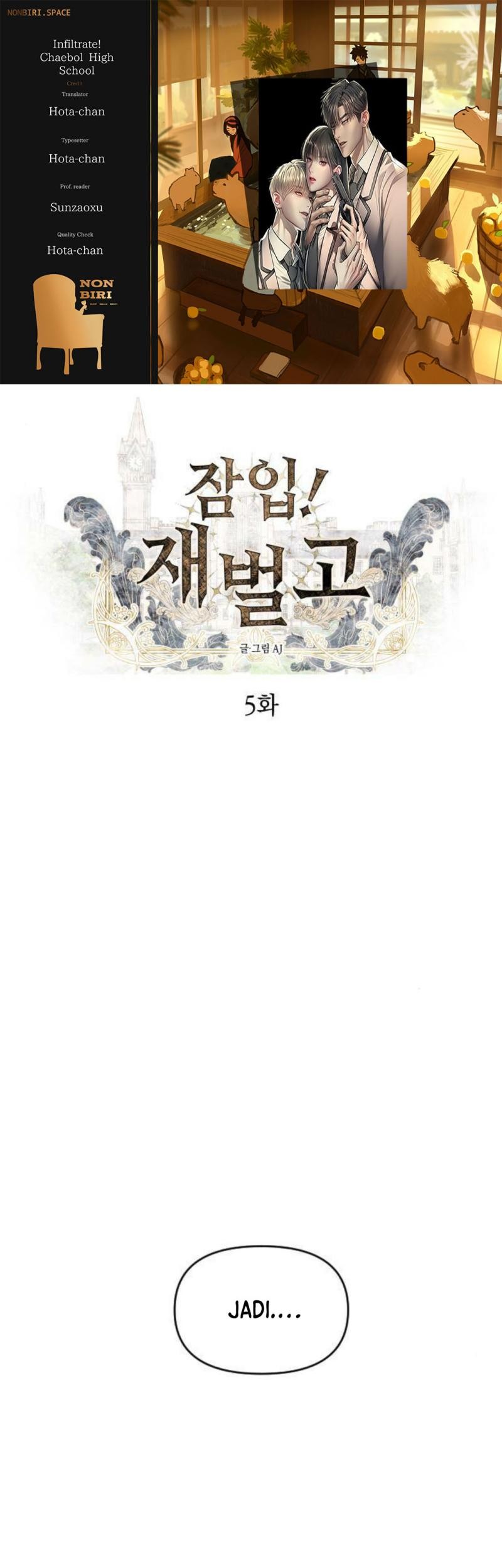 Baca Komik Undercover! Chaebol High School Chapter 05 Gambar 1