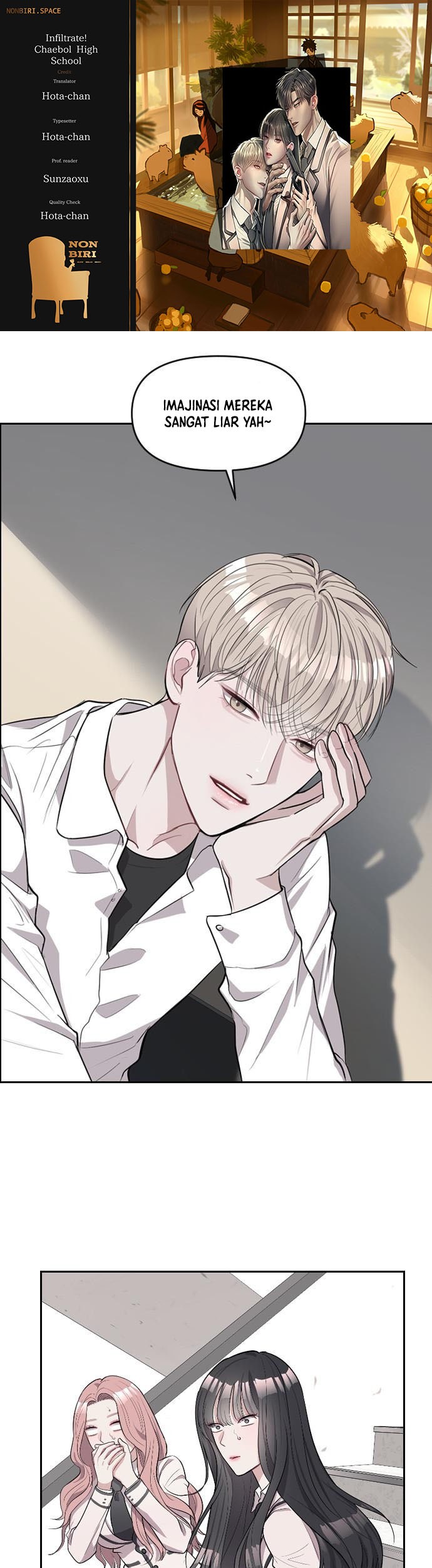 Baca Komik Undercover! Chaebol High School Chapter 03 Gambar 1