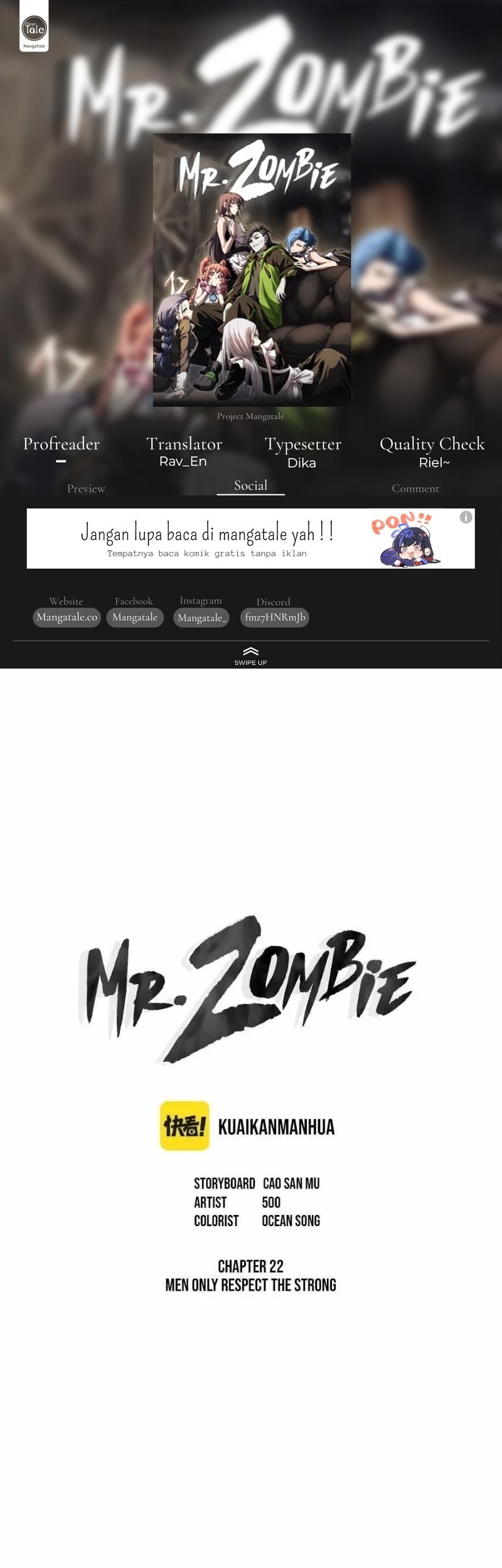 Komik Mr. Zombie - Chapter 22