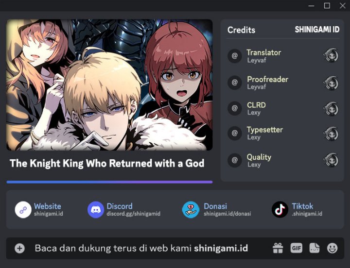 Komik The Knight King Who Returned with a God - Chapter 09