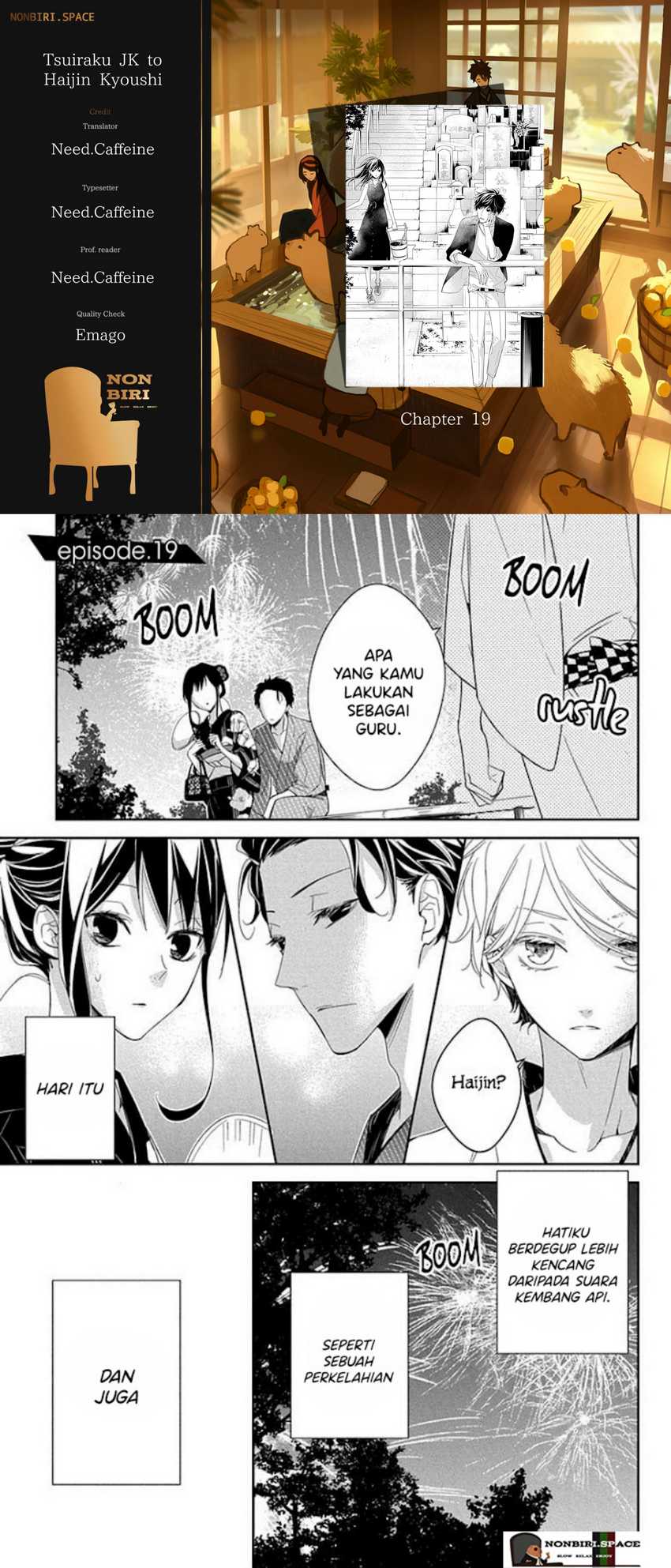 Komik Tsuiraku JK to Haijin Kyoushi - Chapter 19