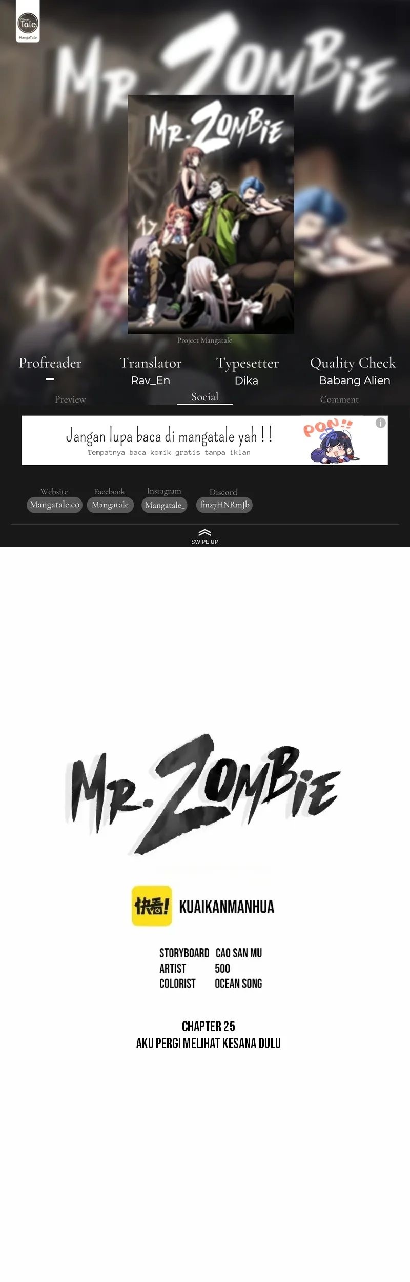 Komik Mr. Zombie - Chapter 25