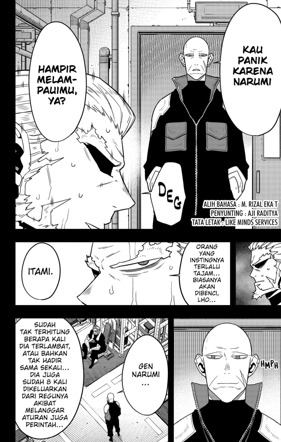 Baca Manga 8Kaijuu Chapter 88 Gambar 2