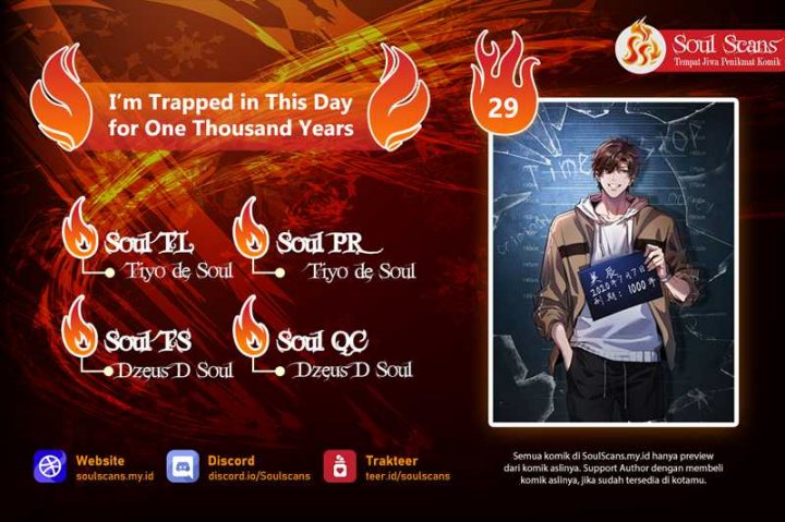 Komik I’m Trapped in This Day for One Thousand Years - Chapter 29