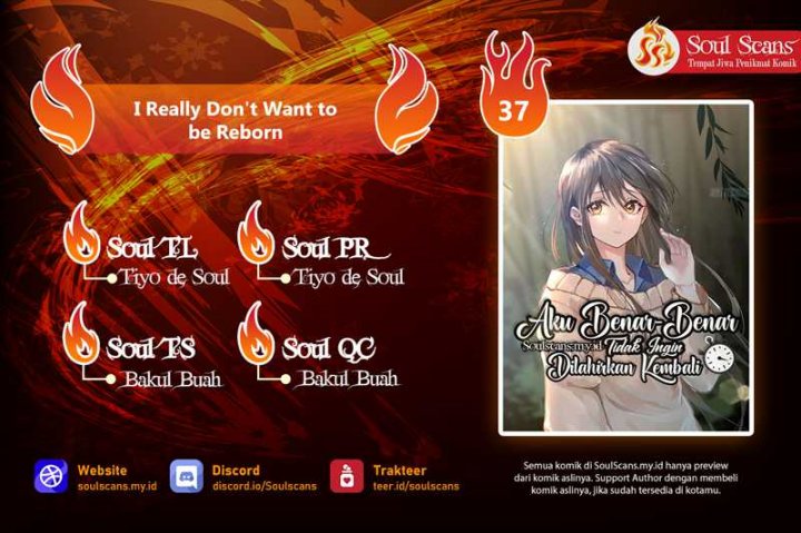Komik I Really Don’t Want to Be Reborn - Chapter 37