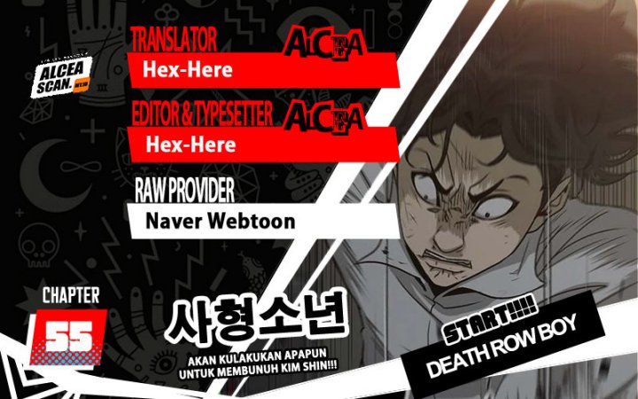 Komik Death Row Boy - Chapter 55