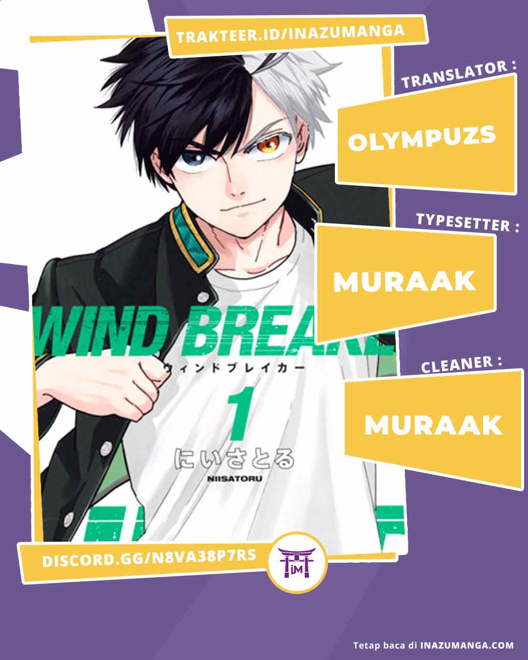 Komik Wind Breaker (NII Satoru) - Chapter 12