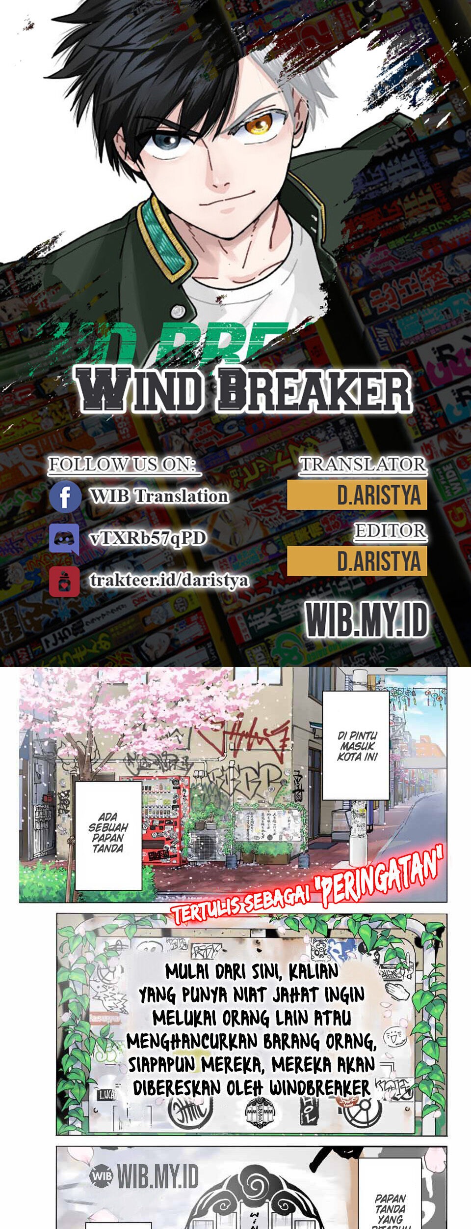 Komik Wind Breaker (NII Satoru) - Chapter 01.1