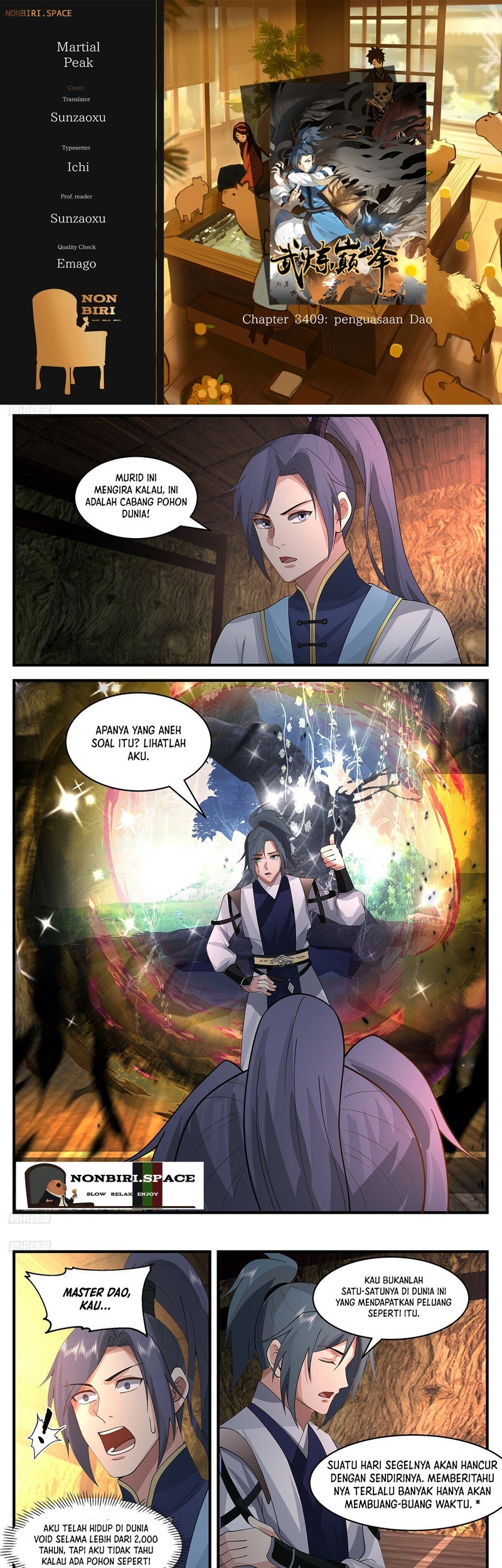 Komik Martial Peak Part 2 - Chapter 3409