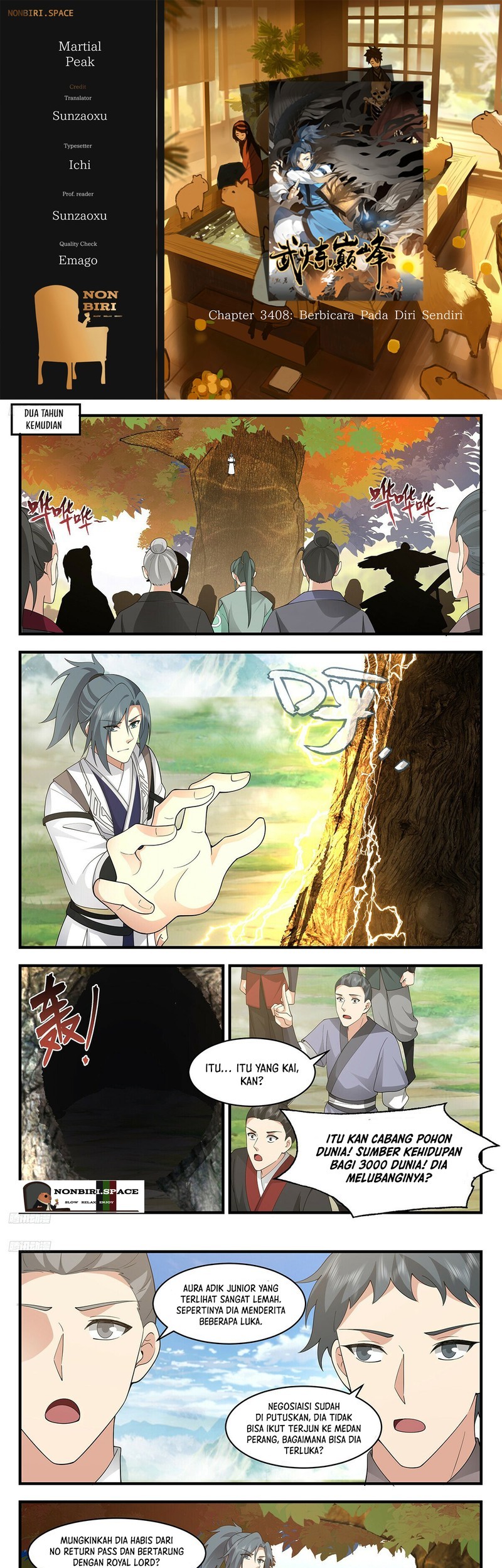 Komik Martial Peak Part 2 - Chapter 3408