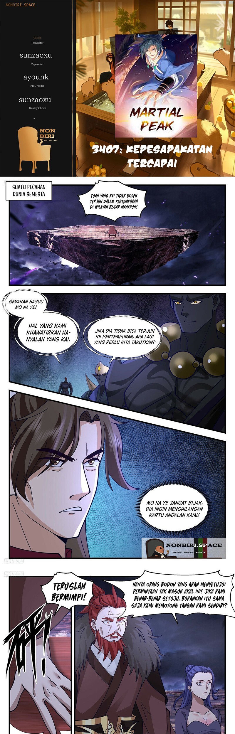 Komik Martial Peak Part 2 - Chapter 3407