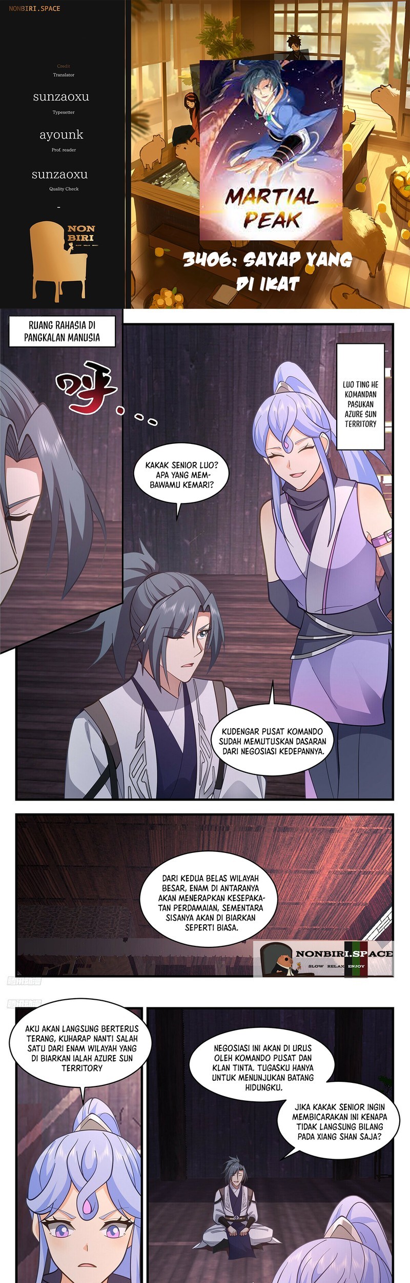 Komik Martial Peak Part 2 - Chapter 3406