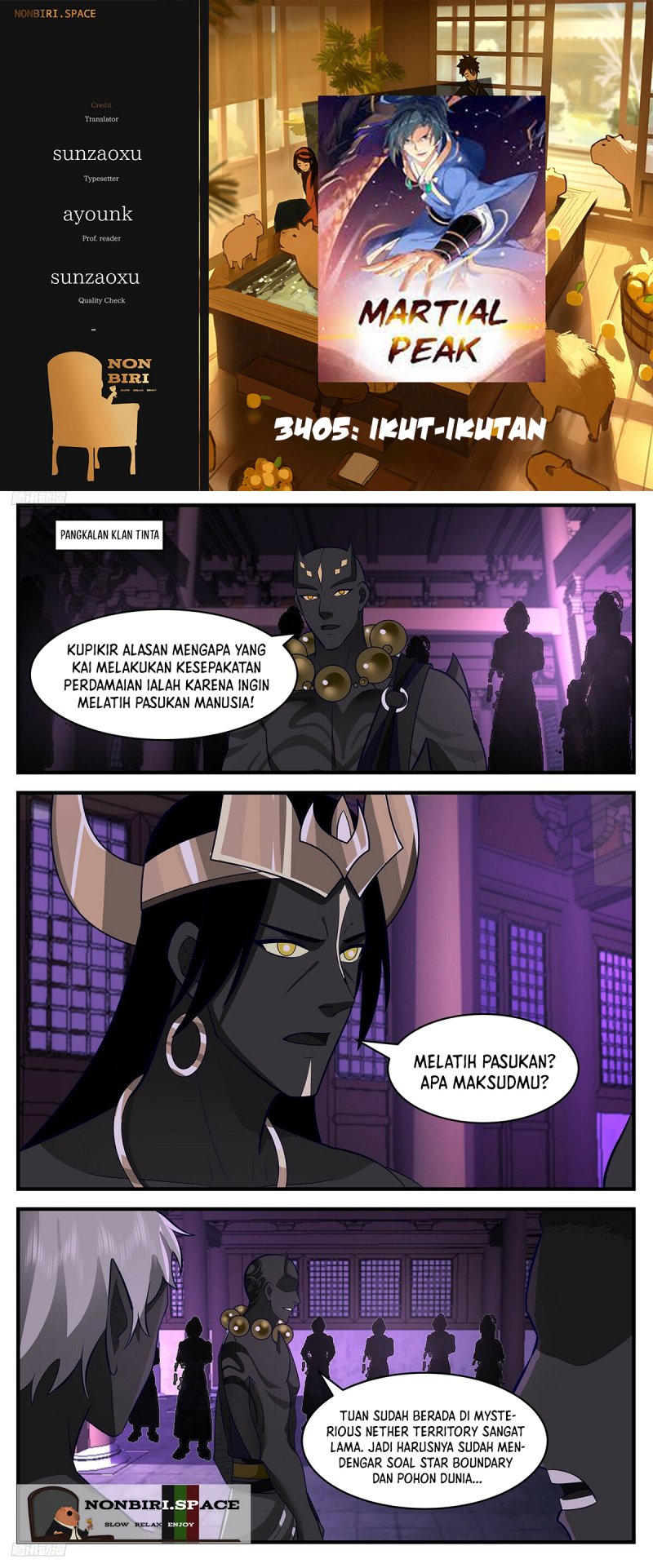 Komik Martial Peak Part 2 - Chapter 3405