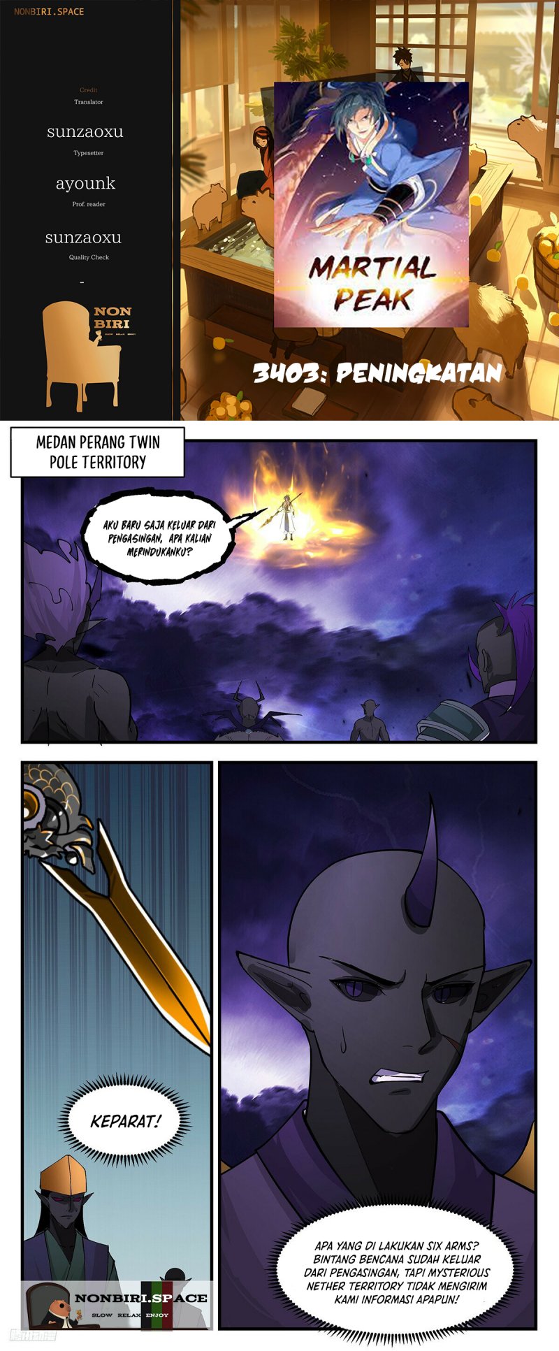 Komik Martial Peak Part 2 - Chapter 3403