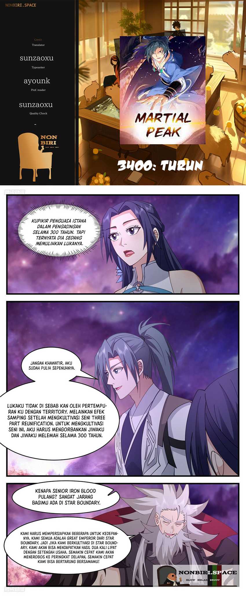 Komik Martial Peak Part 2 - Chapter 3400