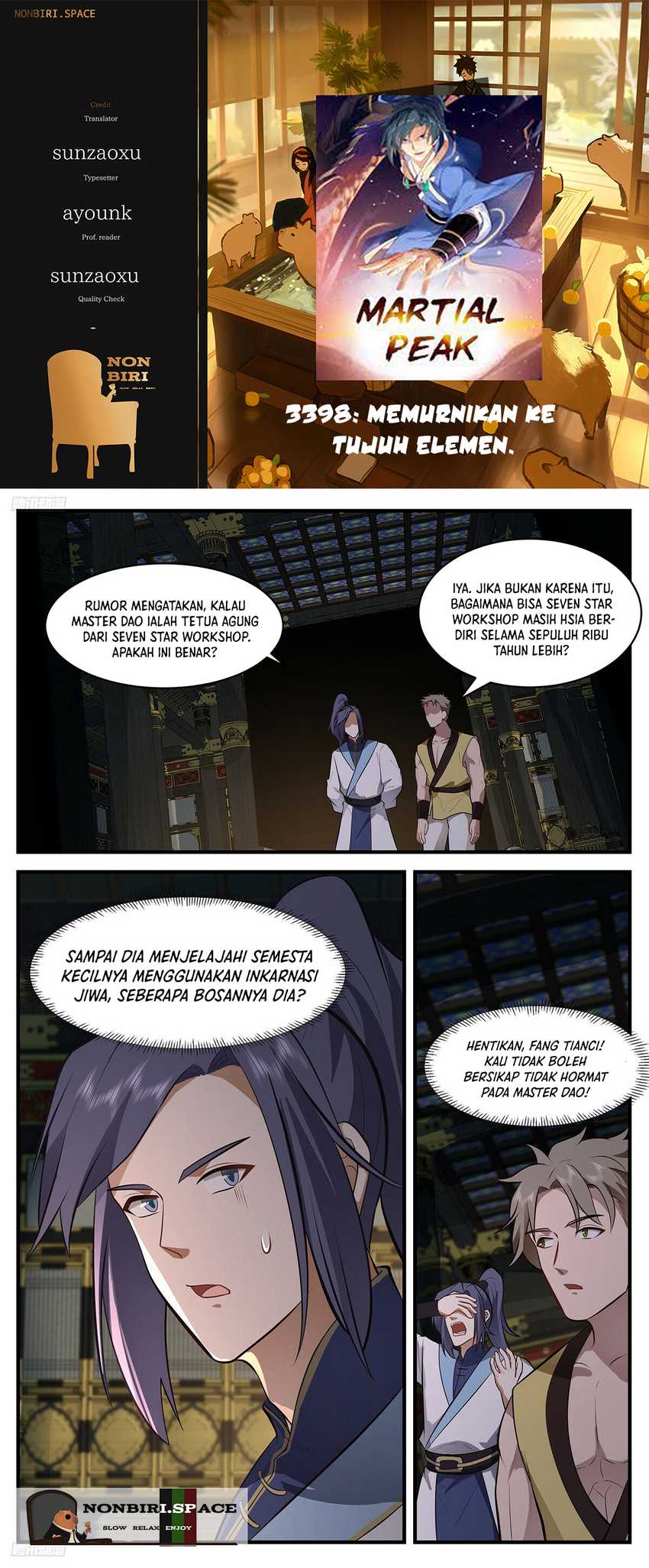 Komik Martial Peak Part 2 - Chapter 3398