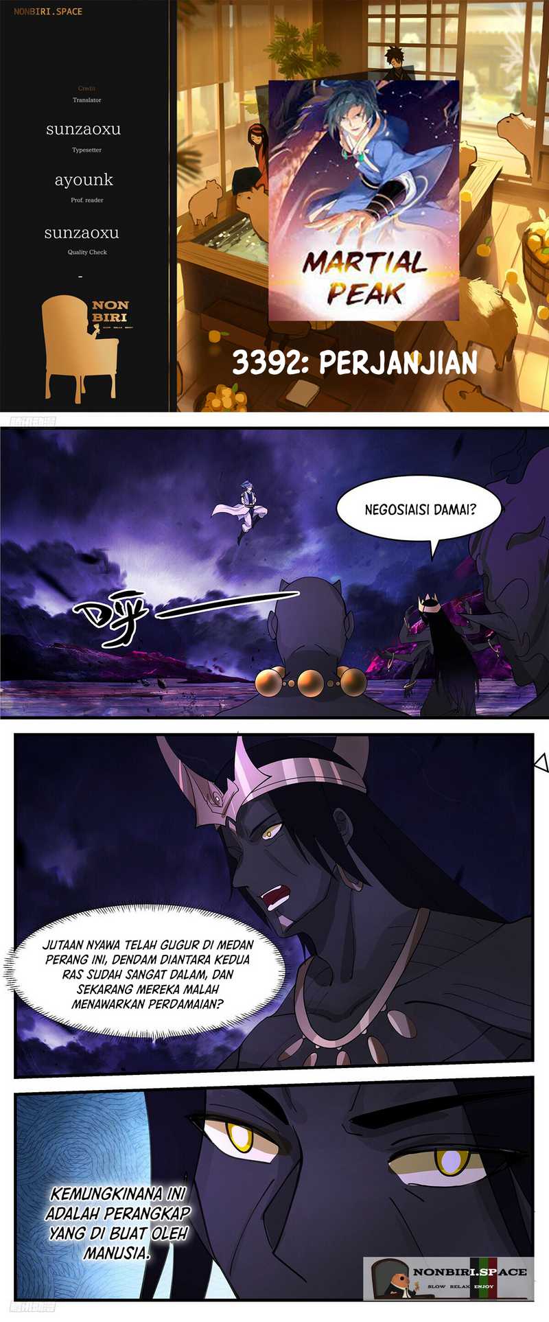 Komik Martial Peak Part 2 - Chapter 3392