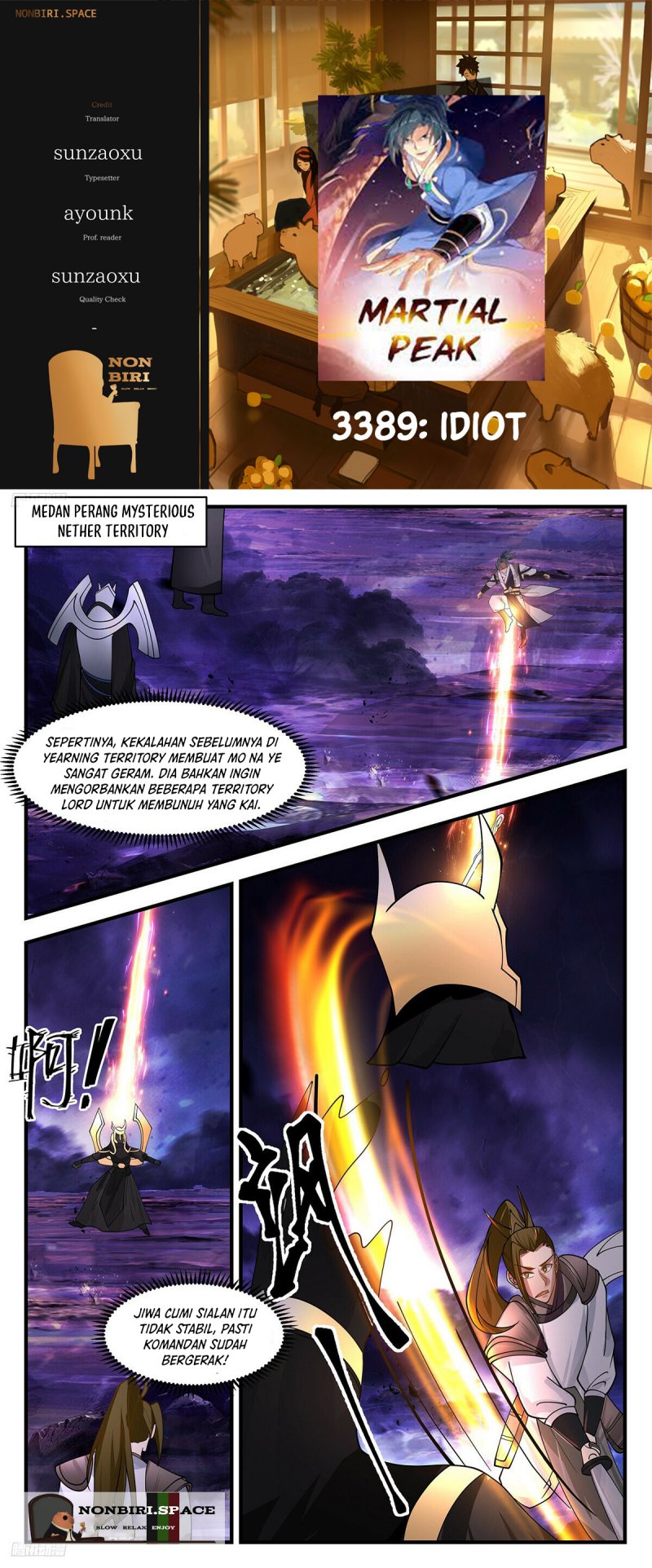 Komik Martial Peak Part 2 - Chapter 3389