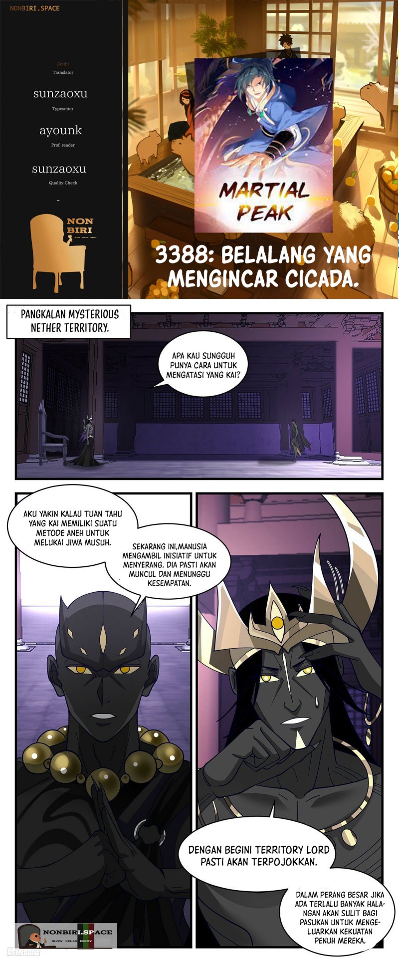 Komik Martial Peak Part 2 - Chapter 3388