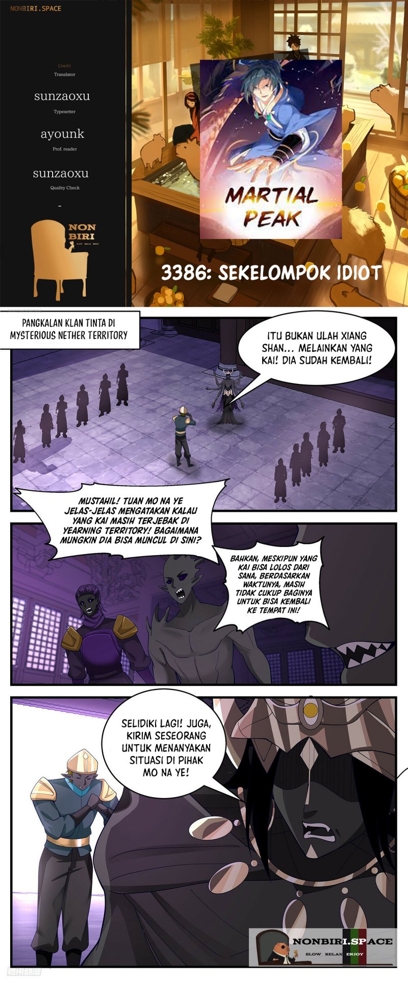 Komik Martial Peak Part 2 - Chapter 3386