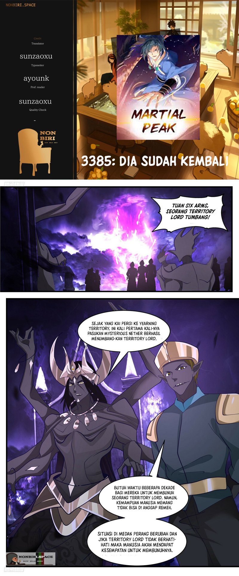 Baca Manhua Martial Peak Part 2 Chapter 3385 Gambar 2