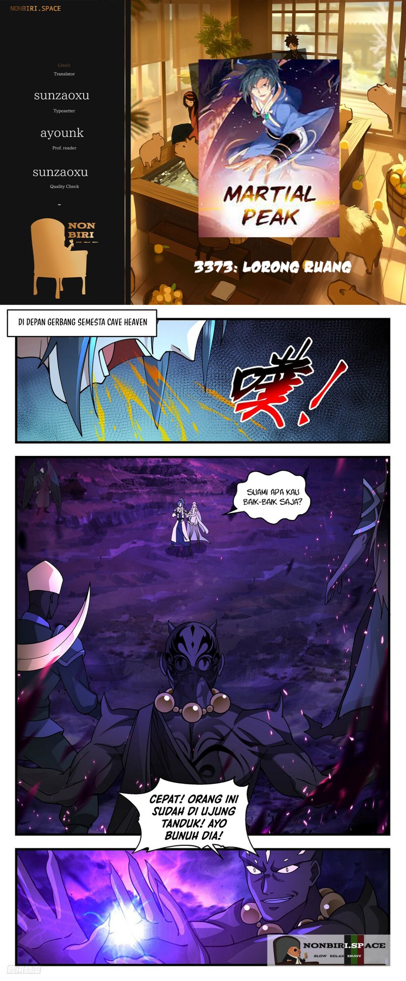 Komik Martial Peak Part 2 - Chapter 3373
