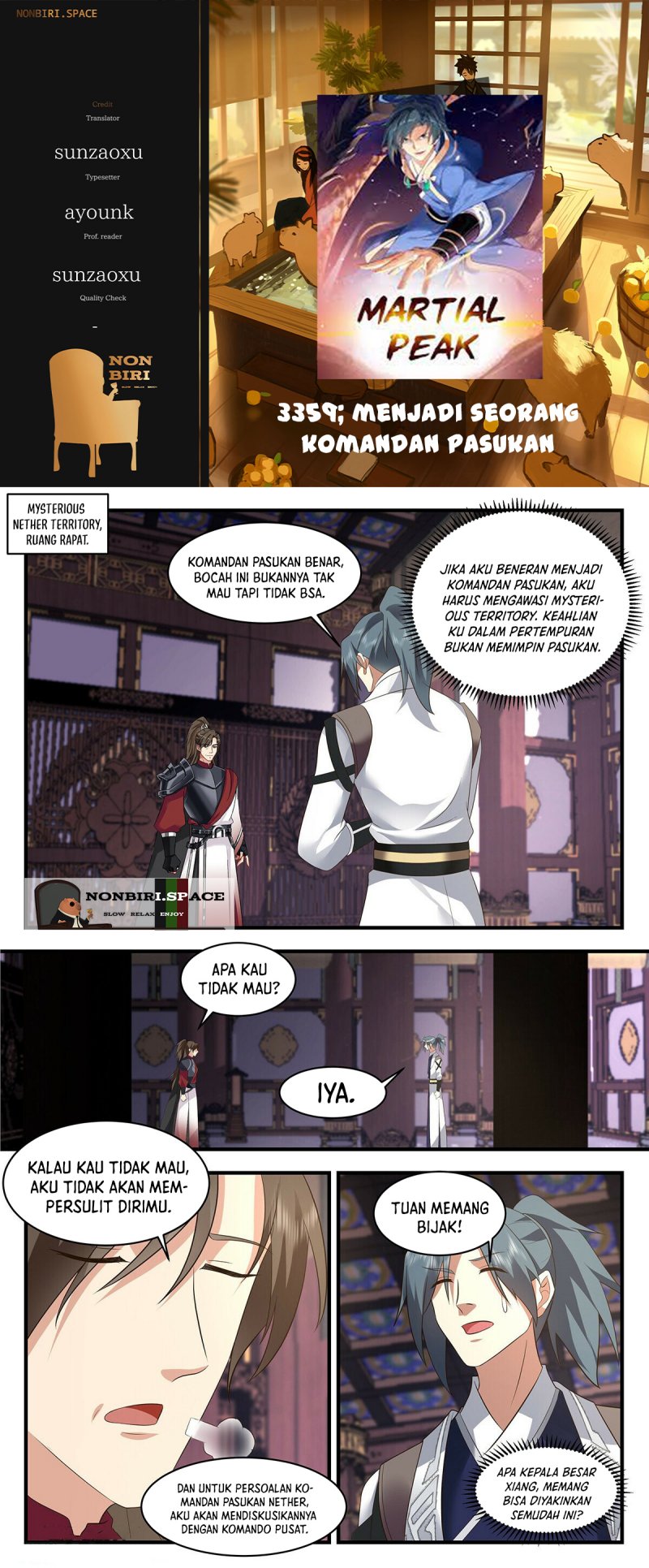 Komik Martial Peak Part 2 - Chapter 3359