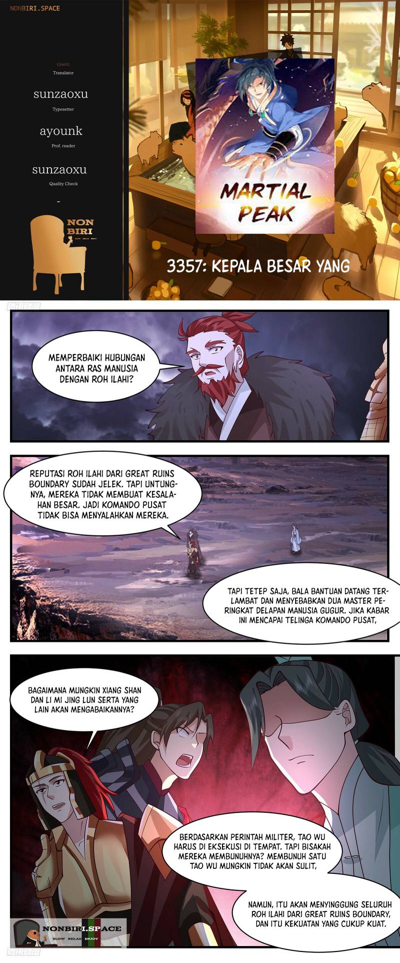 Komik Martial Peak Part 2 - Chapter 3357