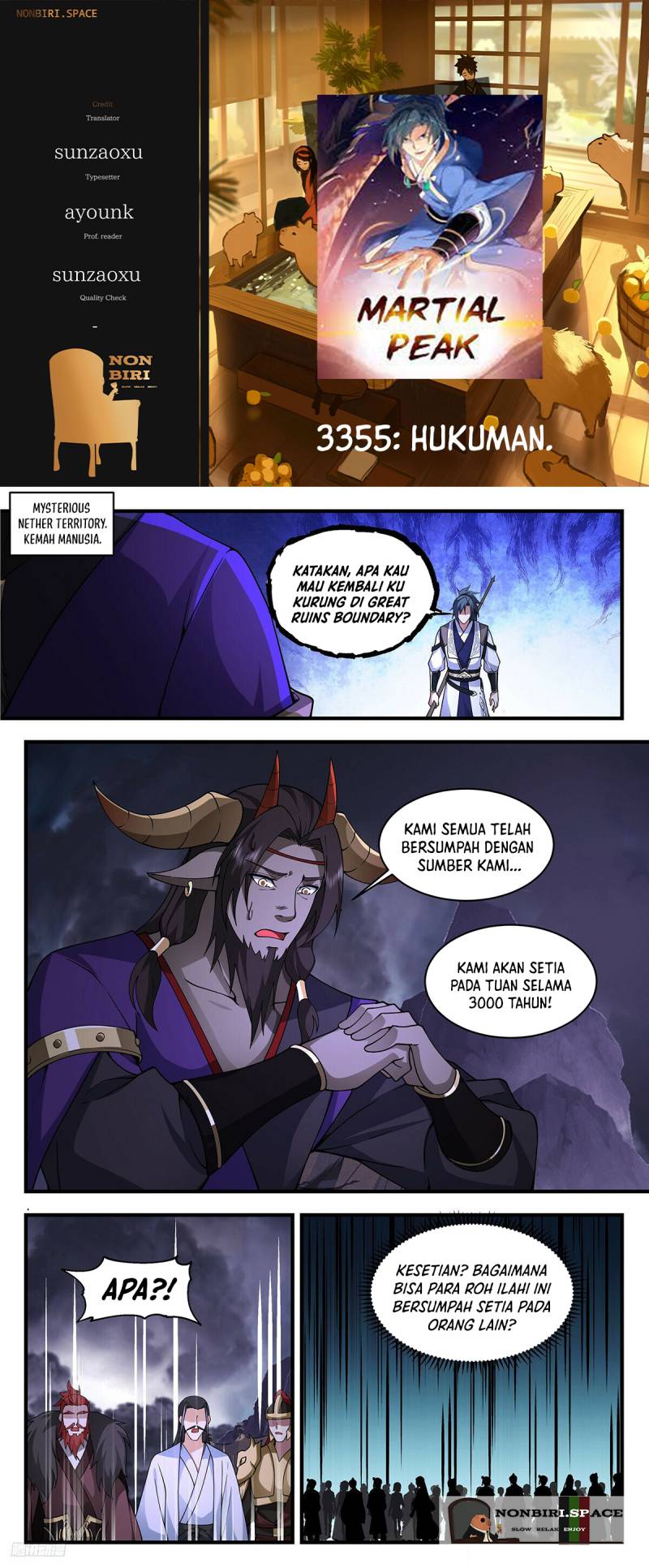 Komik Martial Peak Part 2 - Chapter 3355