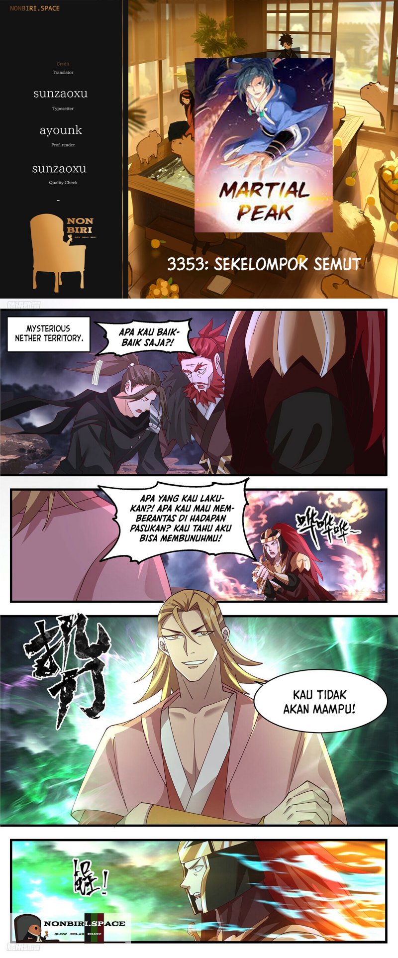 Komik Martial Peak Part 2 - Chapter 3353