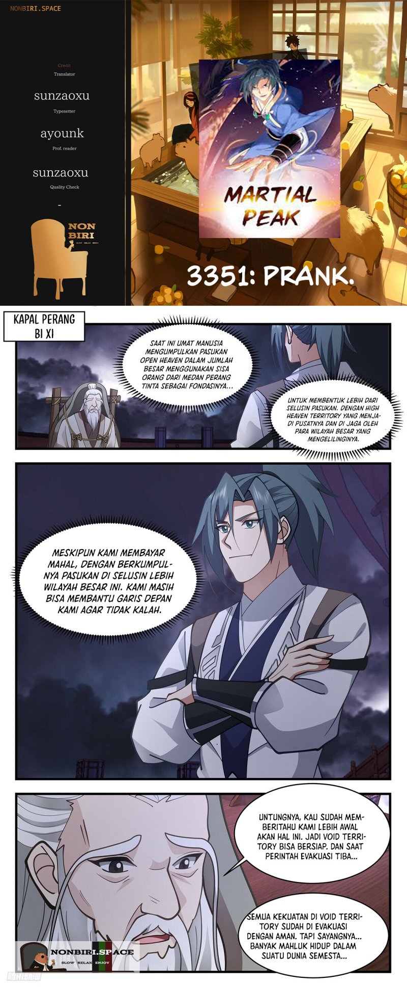 Komik Martial Peak Part 2 - Chapter 3351