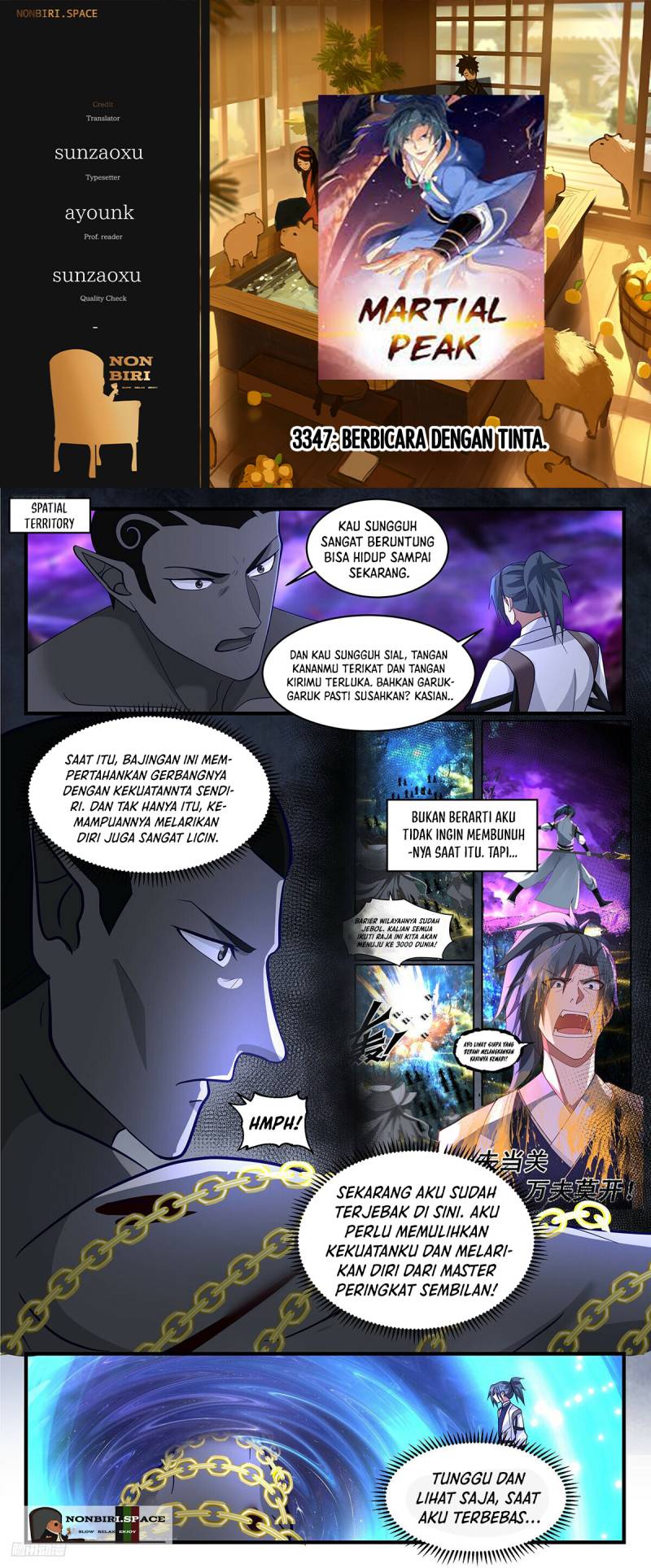 Komik Martial Peak Part 2 - Chapter 3347