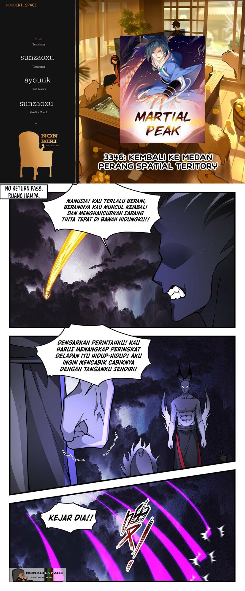 Komik Martial Peak Part 2 - Chapter 3346