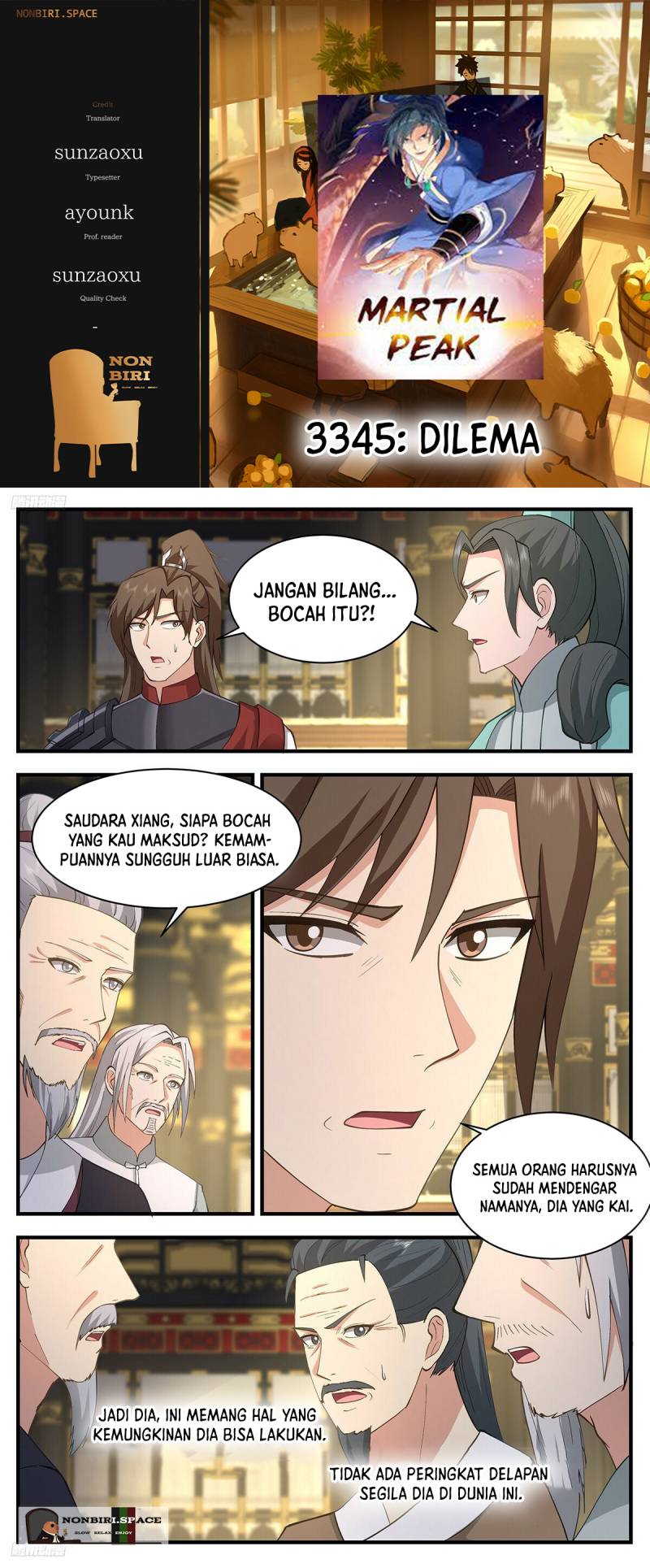 Komik Martial Peak Part 2 - Chapter 3345