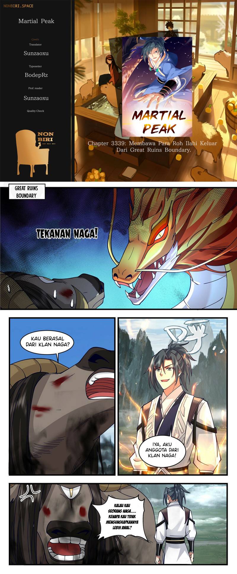 Komik Martial Peak Part 2 - Chapter 3339