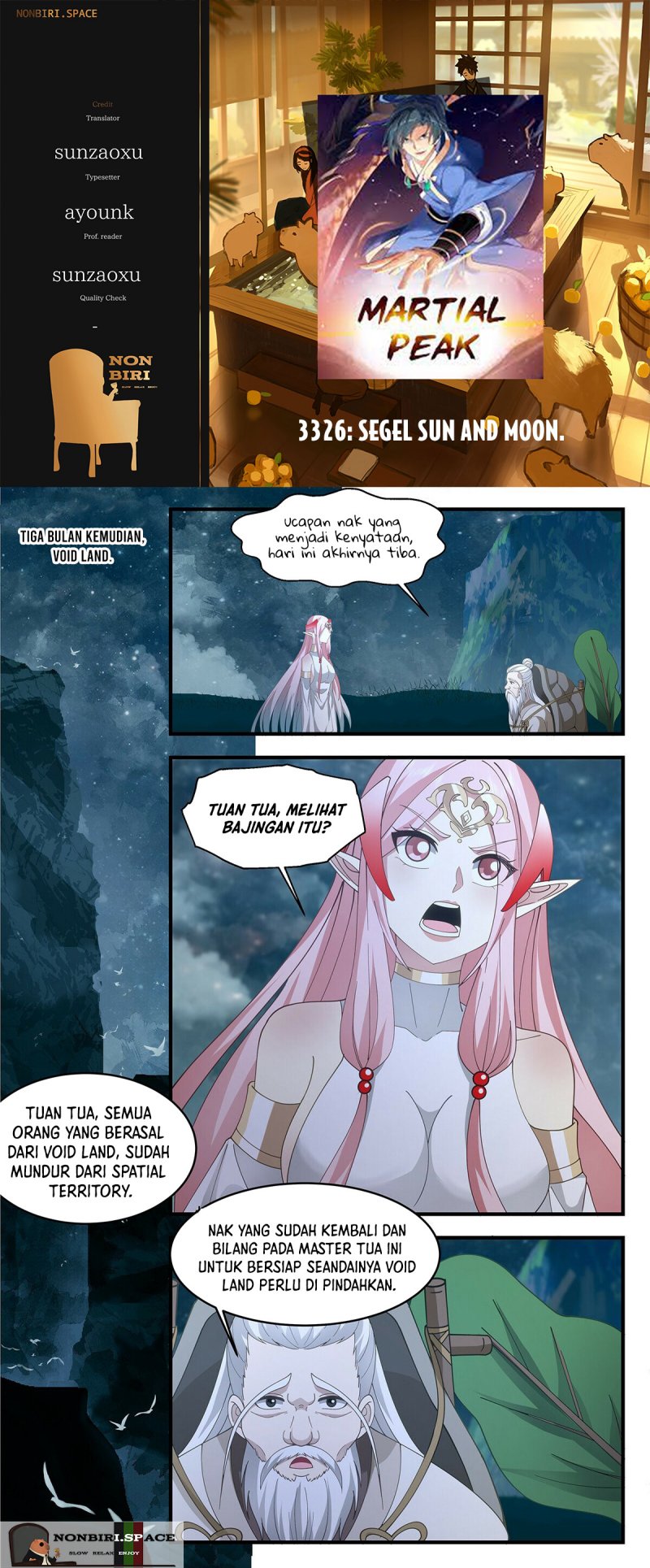 Komik Martial Peak Part 2 - Chapter 3326