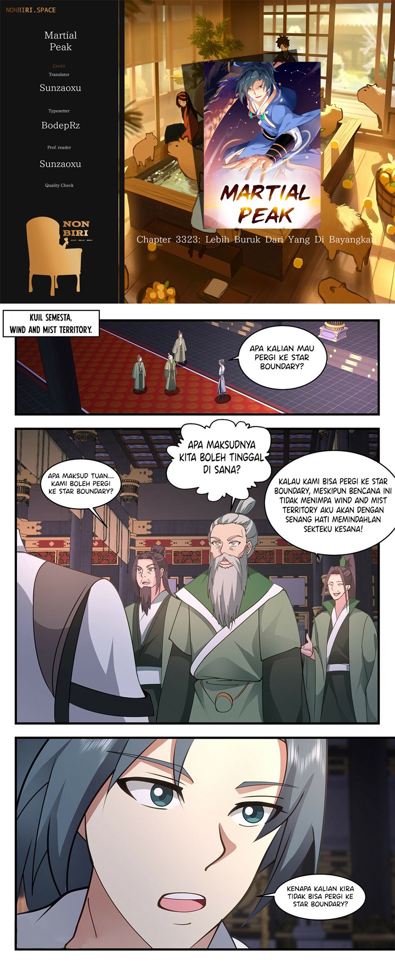 Komik Martial Peak Part 2 - Chapter 3323