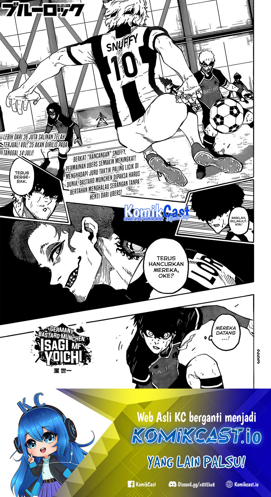 Baca Manga Blue Lock Chapter 223 Gambar 2
