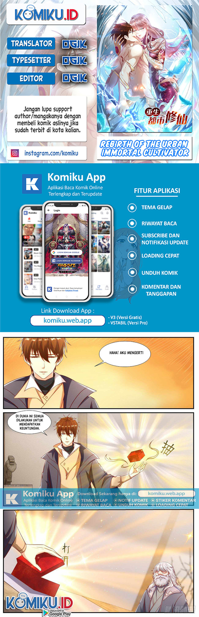 Komik Rebirth Of The Urban Immortal Cultivator - Chapter 902