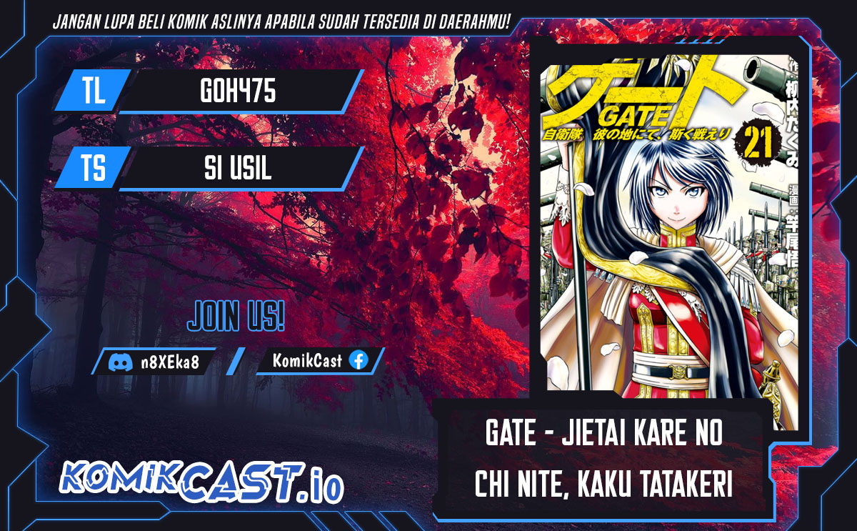 Komik Gate – Jietai Kare no Chi nite Kaku Tatakeri - Chapter 123