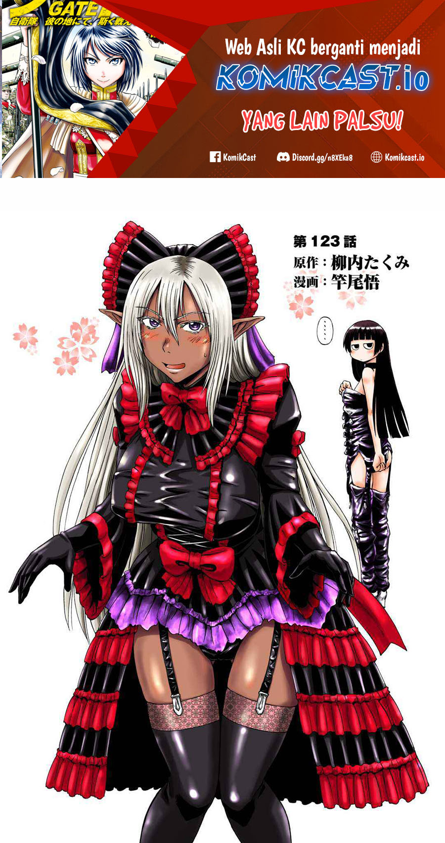 Baca Manga Gate – Jietai Kare no Chi nite Kaku Tatakeri Chapter 123 Gambar 2