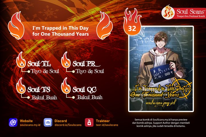 Komik I’m Trapped in This Day for One Thousand Years - Chapter 32