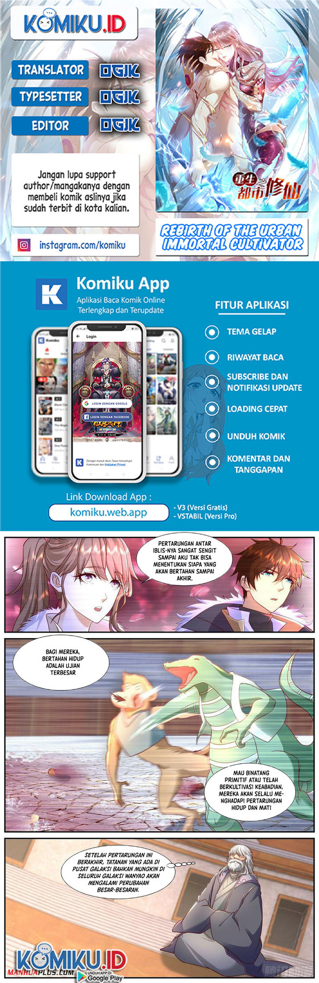Komik Rebirth Of The Urban Immortal Cultivator - Chapter 903