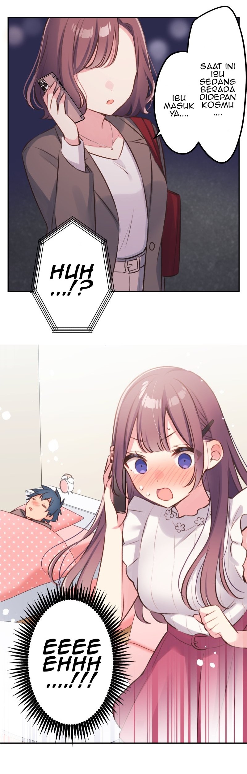 Baca Manga Waka-chan Is Flirty Again Chapter 98 Gambar 2