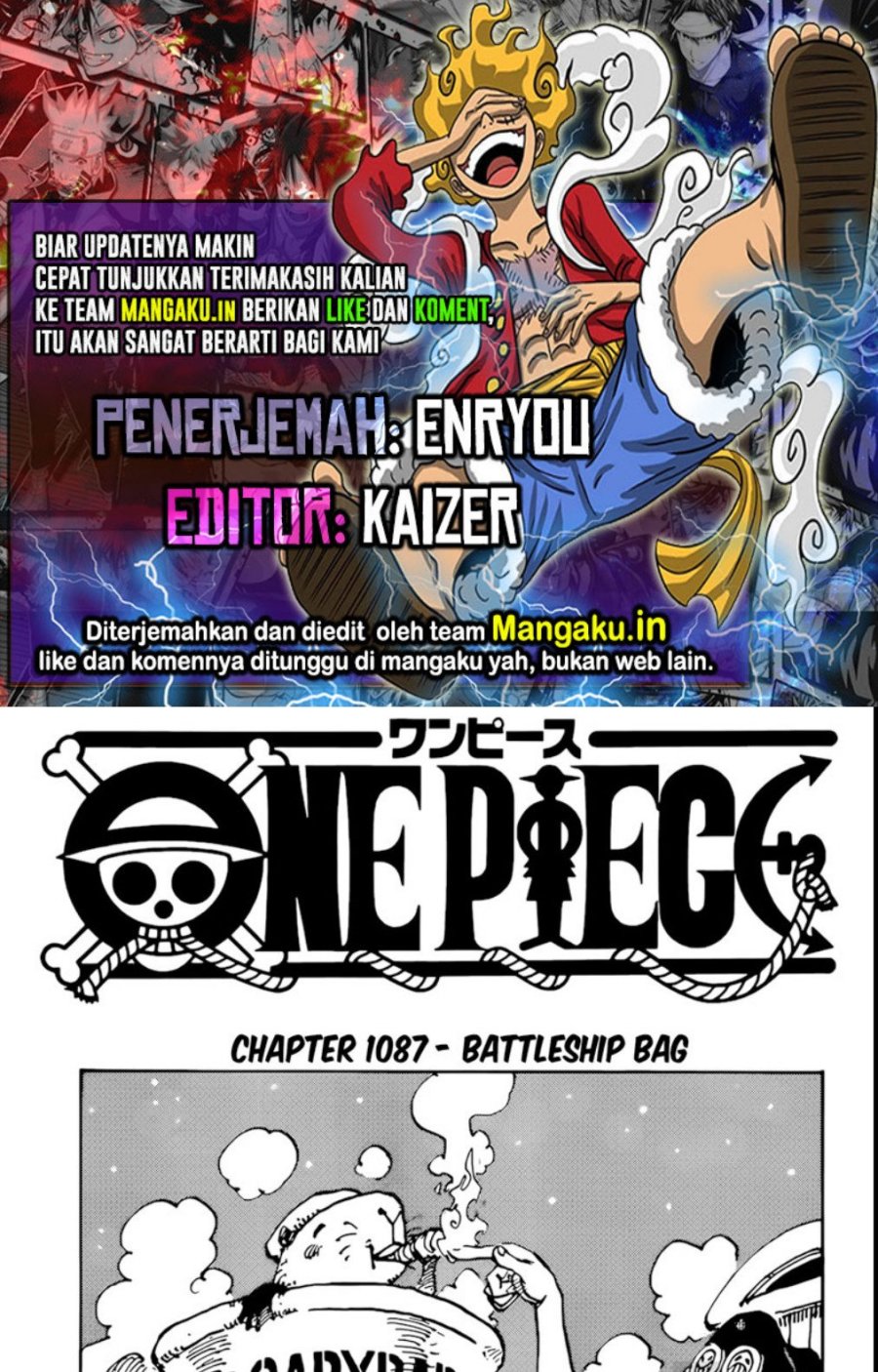 Komik One Piece - Chapter 1087