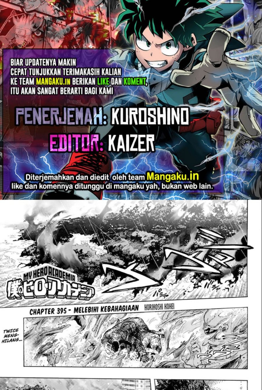 Komik Boku no Hero Academia - Chapter 395