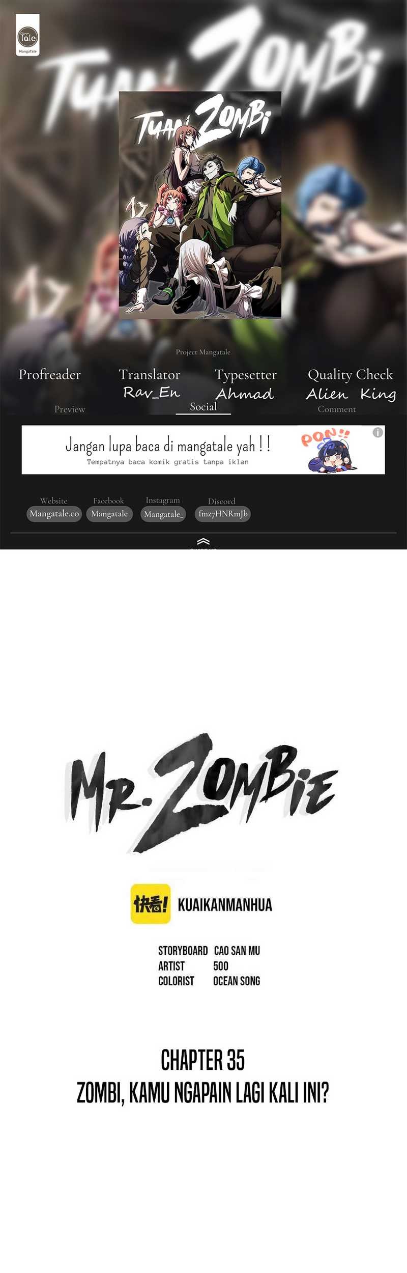 Komik Mr. Zombie - Chapter 35